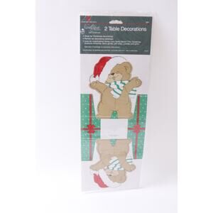 Vintage Christmas, Honey Love Teddy Bears, Table Decorations, American Greetings